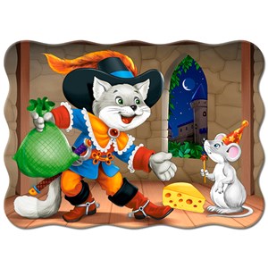Castorland (B-03730) - "Cat in Boots" - 30 pieces puzzle