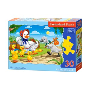 Castorland (B-03723) - "The Ugly Duckling" - 30 pieces puzzle
