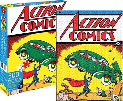 Aquarius (62105) - "Superman Cover (DC Comics)" - 500 pieces puzzle