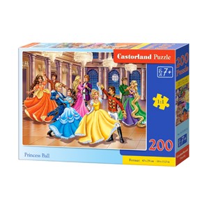 Castorland (B-222018) - "Princess Ball" - 200 pieces puzzle