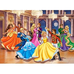 Castorland (B-222018) - "Princess Ball" - 200 pieces puzzle