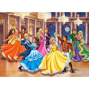 Castorland (B-222018) - "Princess Ball" - 200 pieces puzzle