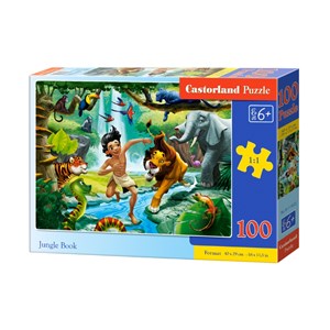 Castorland (B-111022) - "Jungle Book" - 100 pieces puzzle