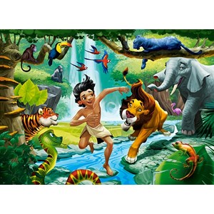 Castorland (B-111022) - "Jungle Book" - 100 pieces puzzle