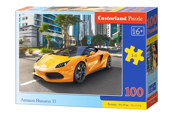 Castorland (B-111015) - "Arrinera Hussarya 33" - 100 pieces puzzle