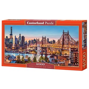 Castorland (C-400256) - "Good Evening New York" - 4000 pieces puzzle