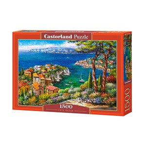 Castorland (C-151776) - "Cote d’Azur" - 1500 pieces puzzle