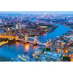 Castorland (C-104291) - "Aerial View of London" - 1000 pieces puzzle