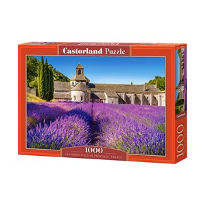 Castorland (C-104284) - "Lavender Field in Provence, France" - 1000 pieces puzzle