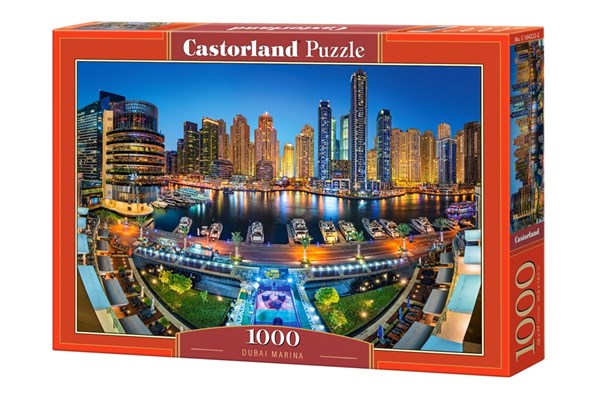 Castorland (C-104222) - "Dubai Marina" - 1000 pieces puzzle