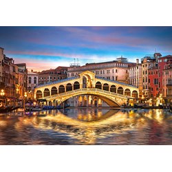 Castorland (C-104215) - "Rialto by Night" - 1000 pieces puzzle