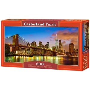 Castorland (B-060399) - "Brooklyn Bridge, New York" - 600 pieces puzzle