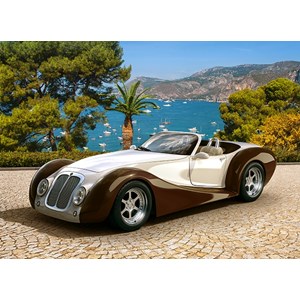 Castorland (B-27538) - "Roadster in Riviera" - 260 pieces puzzle