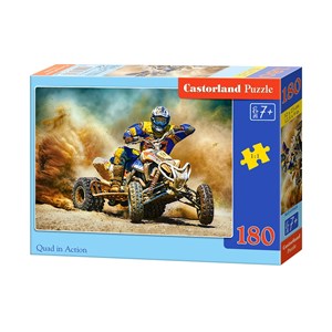 Castorland (B-018420) - "Quad in Action" - 180 pieces puzzle