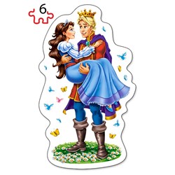 Castorland (B-005109) - "Snow White's Story" - 3 4 6 9 pieces puzzle