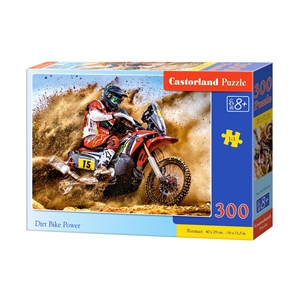 Castorland (B-030354) - "Dirt Bike Power" - 300 pieces puzzle