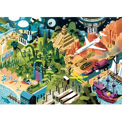 Heye (29883) - Alexandre Clerisse: "Steven Spielberg Films" - 1000 pieces puzzle