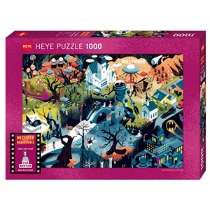 Heye (29882) - Alexandre Clerisse: "Tim Burton Films" - 1000 pieces puzzle