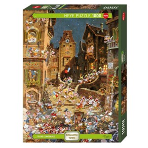 Heye (29875) - Michael Ryba: "By Night" - 1000 pieces puzzle