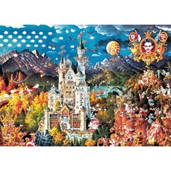 Heye (29700) - Michael Ryba: "Bavaria" - 2000 pieces puzzle