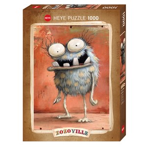 Heye (29866) - Mateo Dineen: "Monsta Hi!" - 1000 pieces puzzle