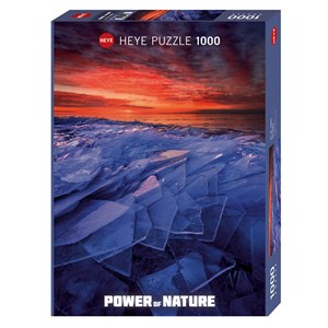 Heye (29862) - Ryan Tischer: "Ice Layers" - 1000 pieces puzzle