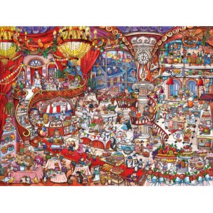 Heye (29889) - Rita Berman: "Patisserie" - 1000 pieces puzzle