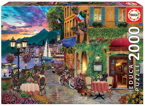 Educa (18009) - "Italian Fascino" - 2000 pieces puzzle