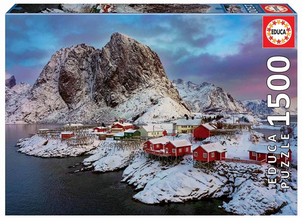 Educa (17976) - "Lofoten Islands, Norway" - 1500 pieces puzzle