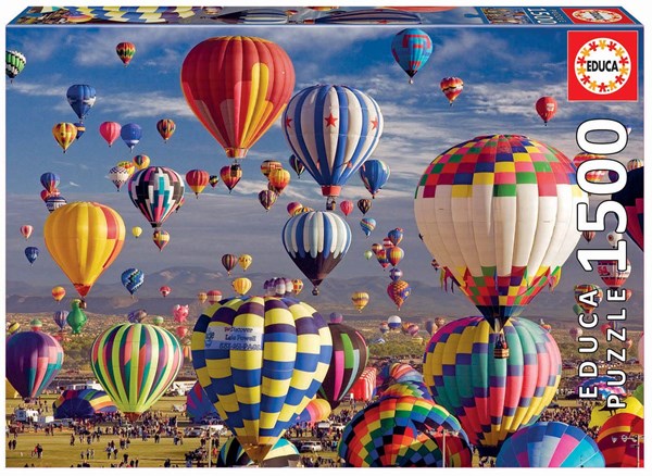 Educa (17977) - "Hot Air Balloons" - 1500 pieces puzzle