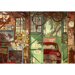 Educa (18005) - Arly Jones: "Old Garage" - 1500 pieces puzzle