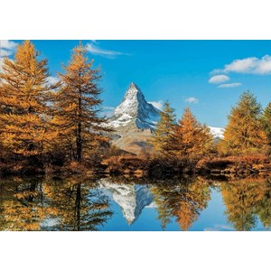 Educa (17973) - "Matterhorn Mountain in Autumn" - 1000 pieces puzzle