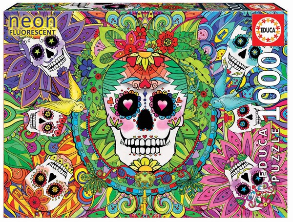 Educa (17975) - "Sugar Skulls" - 1000 pieces puzzle