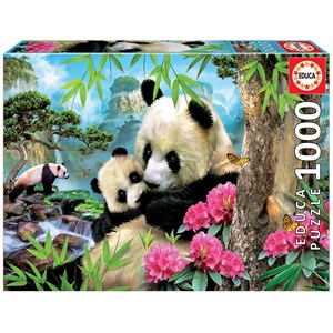 Educa (17995) - "Morning Panda" - 1000 pieces puzzle