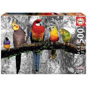 Educa (17984) - "Birds on the jungle" - 500 pieces puzzle