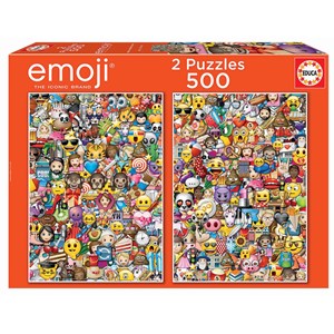 Educa (17992) - "Emoji" - 500 pieces puzzle