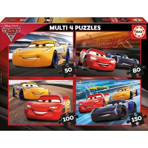 Educa (17179) - "Cars 3" - 50 80 100 150 pieces puzzle