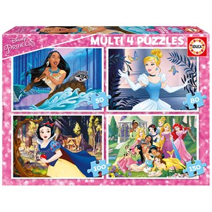 Educa (17637) - "Disney Princess" - 50 80 100 150 pieces puzzle