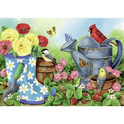 Ravensburger (13223) - Jane Maday: "Garden Traditions" - 300 pieces puzzle