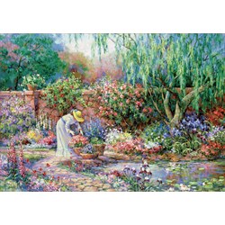 Educa (17981) - "Her Garden" - 300 pieces puzzle