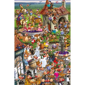 Piatnik (535246) - François Ruyer: "Story of Wine" - 1000 pieces puzzle