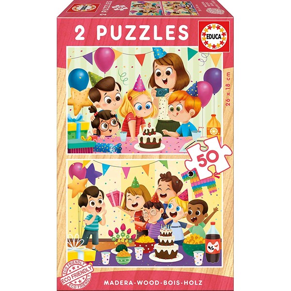 Educa (17621) - "Birthday party" - 50 pieces puzzle