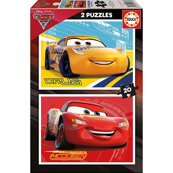 Educa (17176) - "Cars 3" - 20 pieces puzzle