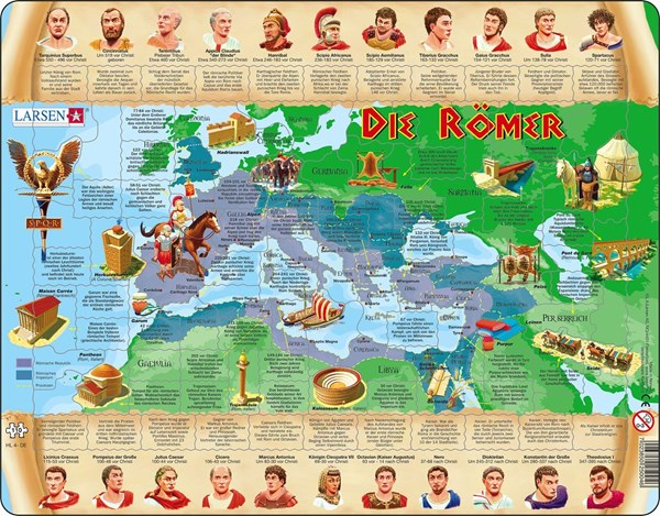 Larsen (HL4-DE) - "The Romans" - 110 pieces puzzle