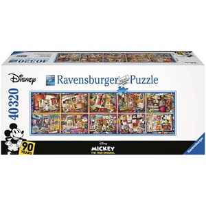 Ravensburger (17828) - "Mickey Mouse through the Years" - 40000 pieces puzzle