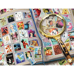 Ravensburger (16706) - "Disney Stamp Album" - 2000 pieces puzzle