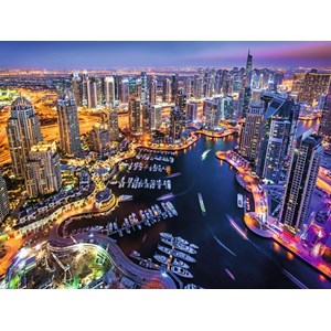 Ravensburger (16355) - "Dubai Marina" - 1500 pieces puzzle