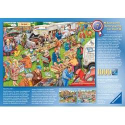 Ravensburger (19106) - "The Car Boot Sale" - 1000 pieces puzzle