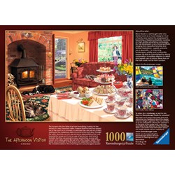 Ravensburger (19497) - "The Afternoon Visitor" - 1000 pieces puzzle