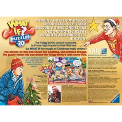 Ravensburger (15353) - "WHAT IF? No.20 Christmas Lights" - 1000 pieces puzzle